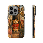 Corgi Royal Guard phone case | Cute British corgi soldier illustration