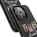 1969 Camaro SS American Flag Tough Phone Case Cover Gift Art