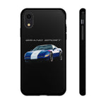 1996 C4 Grand Sport Phone Case | Blue White Sports Car Design