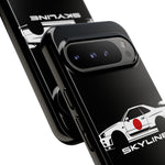 R34 Skyline Japanese Flag Race Car Phone Case | JDM GT-R Tough Cover