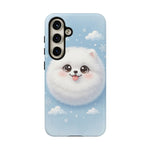 Samoyed Kawaii Snowball Chibi Art Tough Phone Case