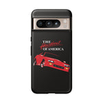 1991 Camaro Heartbeat Red Muscle Car Tough Phone Case Cover