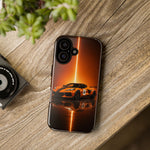 Z06 C8 Phone Case, Orange Racing Livery Studio Cover