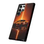 Z06 C8 Phone Case, Orange Racing Livery Studio Cover