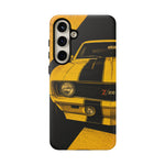 Z28 Yellow Camaro Retro Poster Tough Phone Case