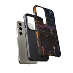 67 GTO Phone Case Purple, Rainy City Night Muscle Car Tough Cover