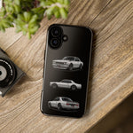 Silver Hakosuka Skyline Classic Sports Car Tough Phone Case for JDM Fans