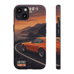 Datsun 240Z Classic JDM Sports Car Sunset Art Tough Phone Case