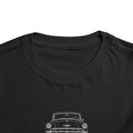 1954 Chevy Bel Air Toddler T-Shirt – Classic Line Art Design