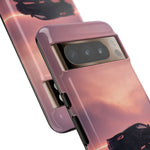 C8 Corvette Silhouette Pastel Horizon Case