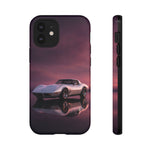 Soft White C3 Corvette Mauve Sky Phone Case