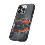1966 GTO Orange Rainy City Tough Phone Case Cover Gift Art