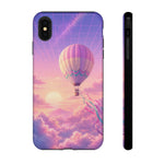 Pastel Hot Air Balloon Vaporwave Art Tough Phone Case