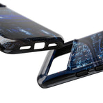 Skyline GT-R R34 Bayside Blue Tokyo Night Art Tough Phone Case