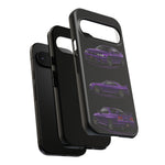 Purple R33 Skyline GTR JDM Sports Car Phone Case Tough Multi View