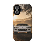 Camaro IROC-Z Phone Case, White 88 Foggy Country Road Cover