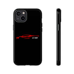 Red C8 Phone Case for Chevy Fans, Tough Protective Cover