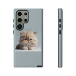 Fluffy Persian Kitten phone case | Tough Cases