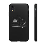 1970 Chevelle SS Black Half Front Tough Phone Case Cover Gift
