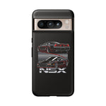 NSX Dual View Black Red JDM Sports Car Tough Phone Case Gift