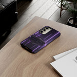Matte Gray MK4 Supra Violet Neon Pillars Case