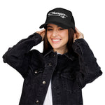 Vintage Style Charger Classic Script Emblem Retro Muscle Car Foam Trucker Hat Snapback Mesh Cap