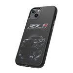ZL1 Camaro phone case | tough phone case, black muscle car design