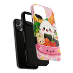 Kawaii Sushi Bento Phone Case Cute Food Tough Cover Gift Art