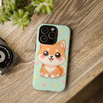 Shiba Inu Kawaii Chibi Smile Pet Dog Art Tough Phone Case