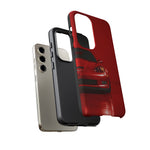 Red Sports Car C6 Z06 phone case | Corvette front view