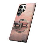 1957 Chevy Bel Air Blush Cream Tough Phone Case for Classic Car Fans