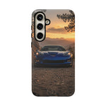 C6 Z06 Corvette Phone Case, Blue Mountain Dusk Cover, Gift