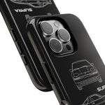 1986 Supra Triple View Line Art JDM Tough Phone Case Cover