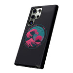 Great Dream Wave Circular Badge Vaporwave Phone Case – Japanese Aesthetic