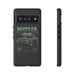 1970 Nova SS Green Pure Muscle Car Tough Phone Case Cover Gift