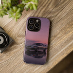 Sunset Skyline GT-R R32 phone case | car reflection, purple dusk