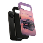 Silver Hakosuka Skyline Mirror Lake Tough Phone Case