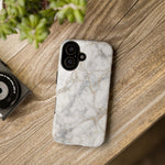 White Marble Pattern Phone Case | Tough Cover