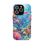 Underwater Coral Reef Phone Case | Colorful Tropical Fish Ocean Scene