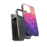 Pastel Mountain Haze Vaporwave Art Tough Phone Case