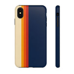 Retro Rainbow Stripe Phone Case | Tough Phone Case