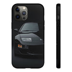 Black 300ZX Studio Front Tough Phone Case for JDM Enthusiasts