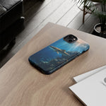 Cobia Reef Phone Case, Shaft of Light Ocean Fishing Tough Cover