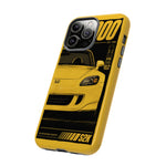 S2000 Spa Yellow Retro 90s JDM Car Tough Phone Case