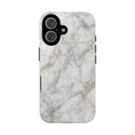 White Marble Pattern Phone Case | Tough Cover