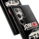 R34 Skyline GT-R JDM Rising Sun Tough Phone Case Cover Gift