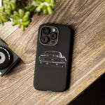 1969 Camaro Black Restomod Front Tough Phone Case Cover Gift
