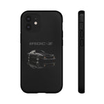1987 IROC-Z Black Reflection Muscle Tough Phone Case Cover Art