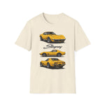 Yellow 1969 Corvette Stingray T-Shirt | Classic C3 Muscle Car Tee