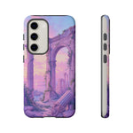 Roman Ruins Pastel Sky Vaporwave Art Tough Phone Case